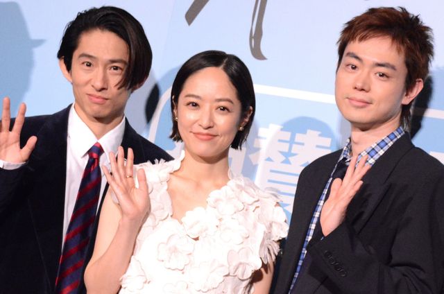 Inoue Mao at 'Sunset Sunrise' opening day stage greet on Jan 17.