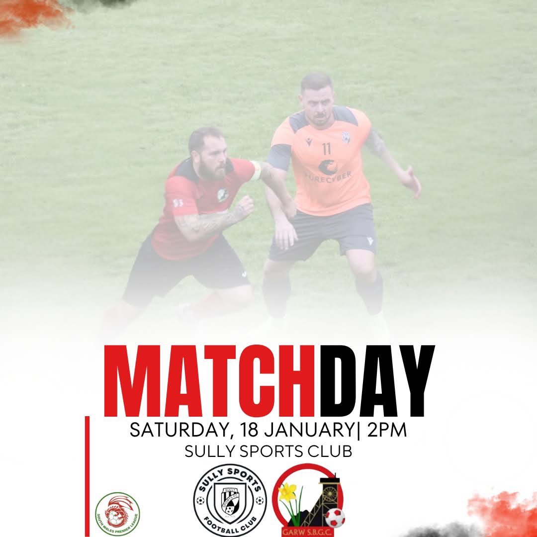 Coming up …. 🚌 

🆚<a href="/sullysportsfc/">Sully Sports FC</a> 
🏟️ Sully Sports &amp; Social (A)
🏆 <a href="/SWPLInfo/">South Wales Premier League</a> 
⏰ 2pm 
📅 Saturday 18 Jan

Come on the Blandy Boys! ❤️🖤