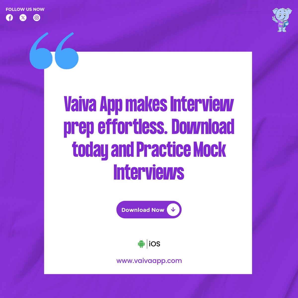 Vaiva_app's tweet photo. Download VAIVA app and Start Practising MOCK INTERVIEWS

Android GooglePlay Store:
https://t.co/p8oum35RgM

iOS AppStore:
https://t.co/BHqewOoDpT

#mockinterview #interviewskills #interviews https://t.co/GgiCiTiDEZ