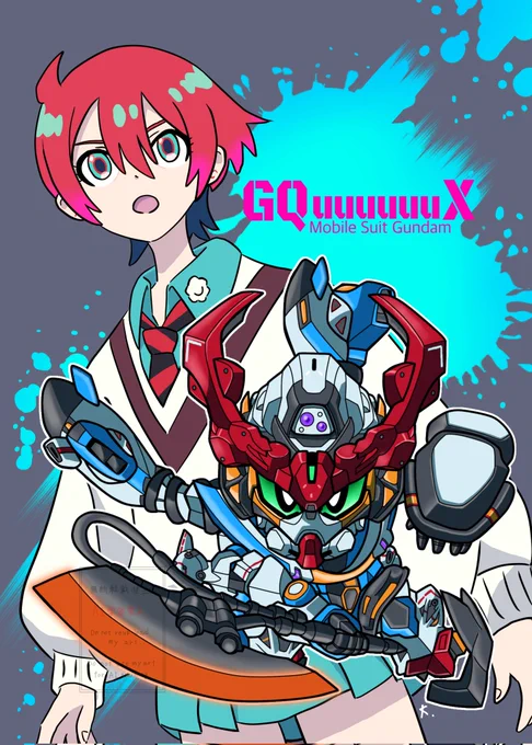 描・け・たッ!!!!!(クソデカボイス)#ジークアクス#GQuuuuuuX#SDガンダム 