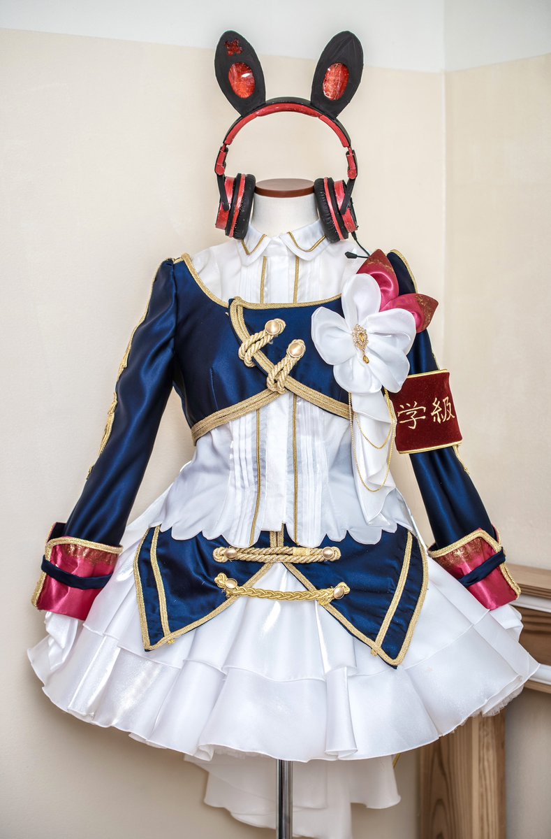 ❕コスプレ衣装 月ノ美兎さんの共通衣装をお仕立てしました🐰 綺麗な