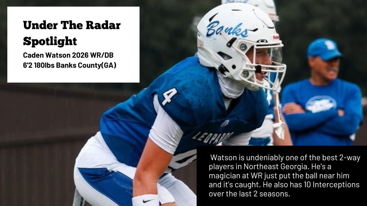 Coach Daniels (@coachdaniels06) on Twitter photo Three 2026 Prospects who should be on Coaches at the FCS-G5 level radar.
<a href="/JavinDrewelow/">Javin Drewelow</a> WR
<a href="/AsavOwen/">Asa Owen 2026 EDGE/OLB/LS</a> OLB
<a href="/CadenWatson02/">Caden Watson</a> WR/DB Three 2026 Prospects who should be on Coaches at the FCS-G5 level radar.
<a href="/JavinDrewelow/">Javin Drewelow</a> WR
<a href="/AsavOwen/">Asa Owen 2026 EDGE/OLB/LS</a> OLB
<a href="/CadenWatson02/">Caden Watson</a> WR/DB