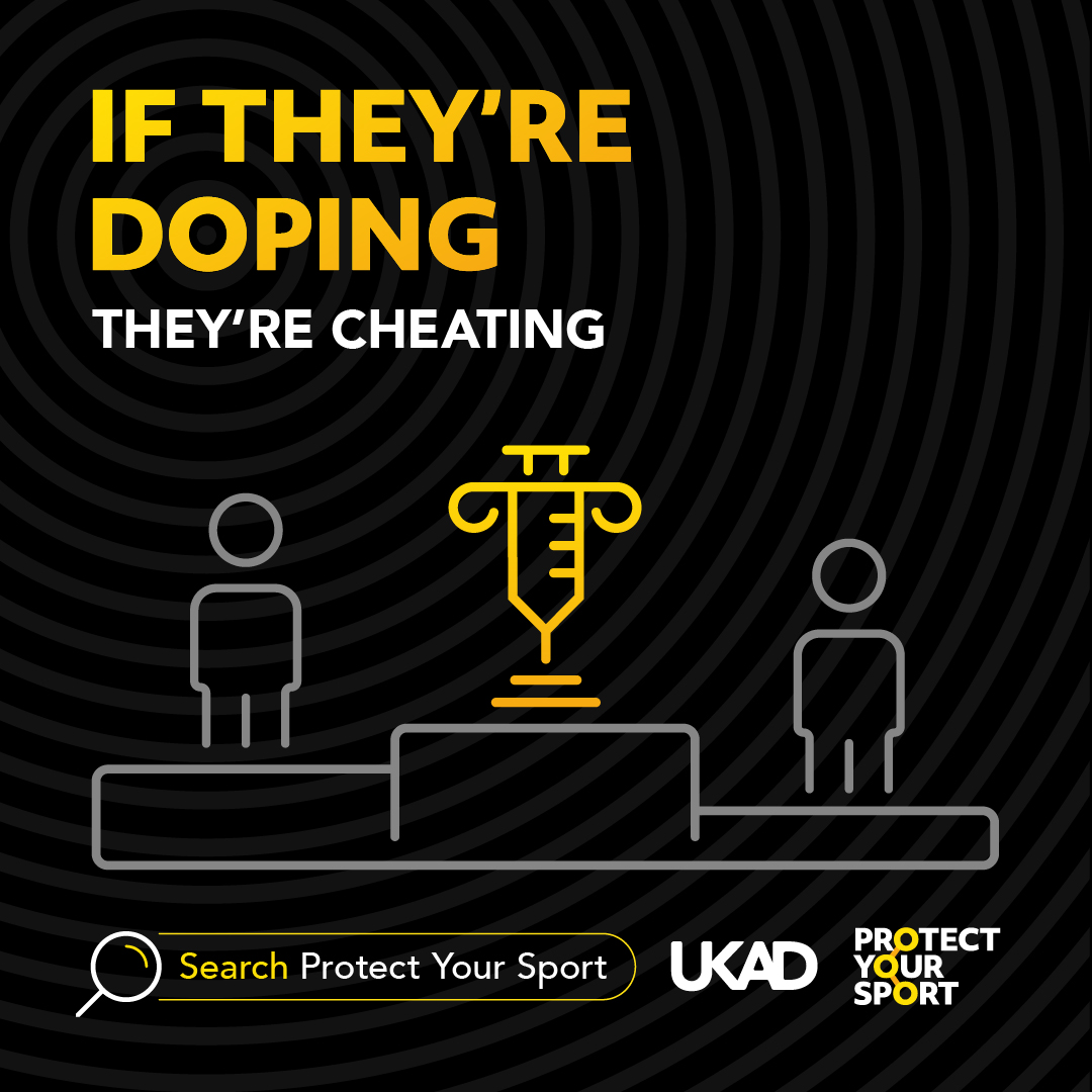 Strathclyde Sport (@strathsport) on Twitter photo Doping is cheating. Help us #ProtectYourSport by reporting all signs of doping, no matter how small the information may seem.
Speak to <a href="/ukantidoping/">UK Anti-Doping</a> about your suspicions in confidence. Search Protect Your Sport.
Visit🔗ukad.org.uk/protect-your-s… Doping is cheating. Help us #ProtectYourSport by reporting all signs of doping, no matter how small the information may seem.
Speak to <a href="/ukantidoping/">UK Anti-Doping</a> about your suspicions in confidence. Search Protect Your Sport.
Visit🔗ukad.org.uk/protect-your-s…