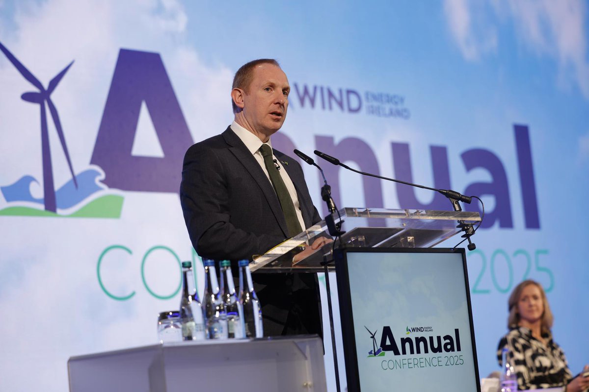 Justin Moran (@moranjustin) on Twitter photo âEnabling a faster planning system and expanding our grid are central to Irelandâs success in developing a strong wind sector and a clean industry for the future," Michael Lohan of <a href="/IDAIRELAND/">IDA Ireland</a> tells #WEIConf.
Better planning+stronger grid = Clean, affordable, secure electricity. âEnabling a faster planning system and expanding our grid are central to Irelandâs success in developing a strong wind sector and a clean industry for the future," Michael Lohan of <a href="/IDAIRELAND/">IDA Ireland</a> tells #WEIConf.
Better planning+stronger grid = Clean, affordable, secure electricity.