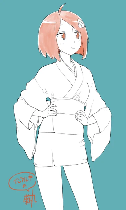 久しぶりに描きました#阿良々木月火 