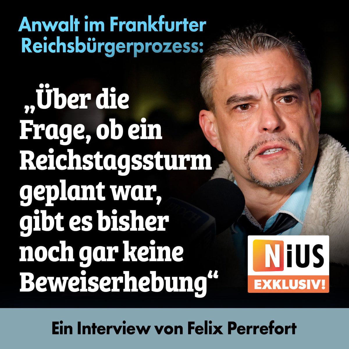 #Reichsbürgerprozess – die gnadenlose Härte des Faeser-Staats in a nutshell: Seit neun Monaten wird in Frankfurt neun Angeklagten der Prozess gemacht, die nicht einmal eine „Fensterscheibe eingeworfen“ haben, wie die renommierte Gerichtsreporterin Gisela Friederichsen in WELT
