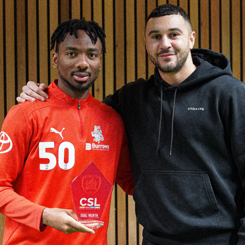 BarnsleyFC's tweet photo. King Kelechi 🇳🇬

The midfielder wins December Goal of the Month for his excellent Exeter strike ⤵️

 @CopierSystems 🤝