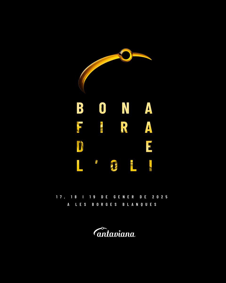 Us desitgem molt bona fira de l’Oli! Aquest cap de setmana, a les Borges Blanques!