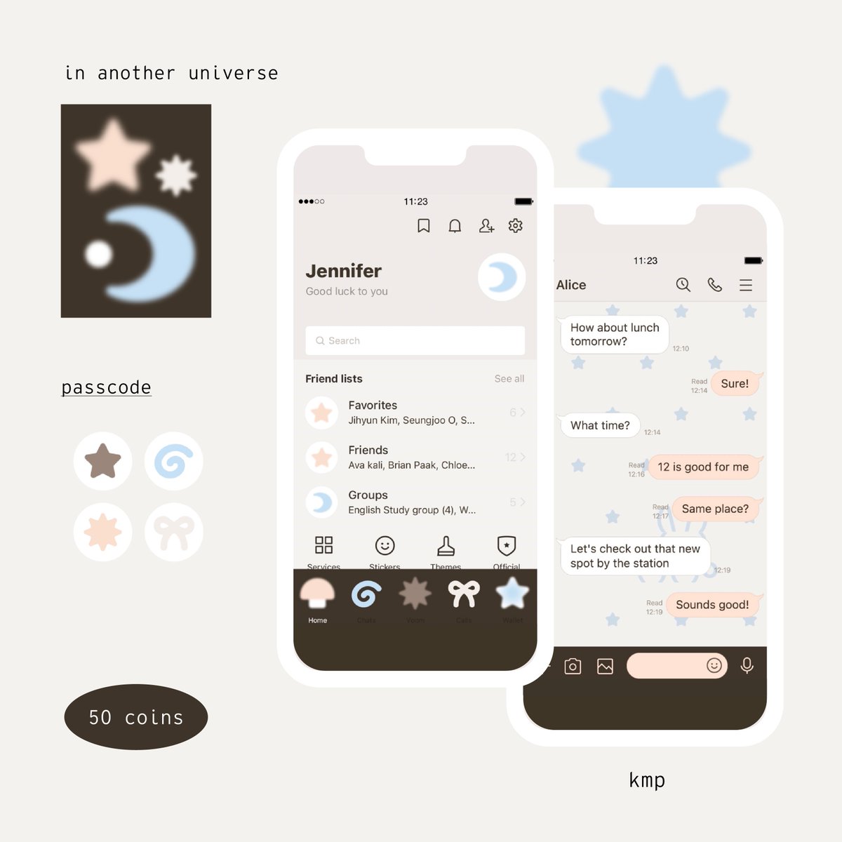 new theme !
💙🤍🤎
ฝาก theme แรกของปีไว้ด้วยนะคะ🙌🏻

store.line.me/themeshop/prod…