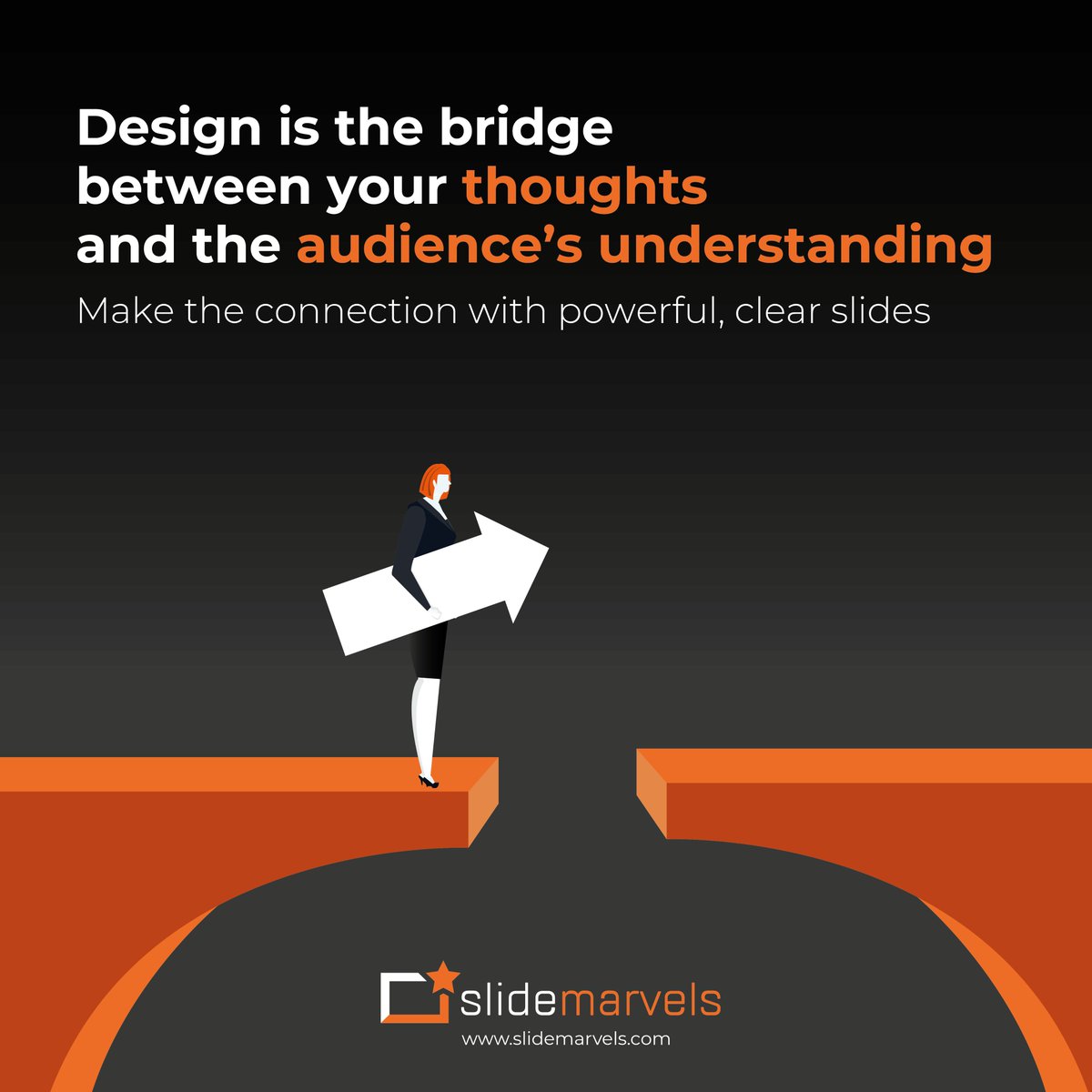 SlideMarvels's tweet image. Design bridges your ideas and the audience&apos;s understanding connects with powerful, clear, and impactful slides.

#presentationdesigner #slidemarvels #ppt #powerpoint #businesspresentation