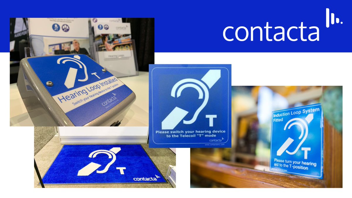 ContactaSystems's tweet photo. We're reclaiming Blue Monday and turning it into a positive.
Blue is great when it lets customers know you have a hearing loop installed.
Let's all be blue this Monday.
#BlueMonday #HearingLoop #HearingAccessibility #HearingLoss https://t.co/ZQXE8tI6fu