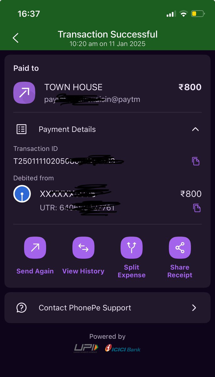 Just wondering how difficult will it be to ask the Hotel for the statement and match it with my transaction ID. It feels like the cheating is getting legalised and coverup follows. Sharing SS for reference