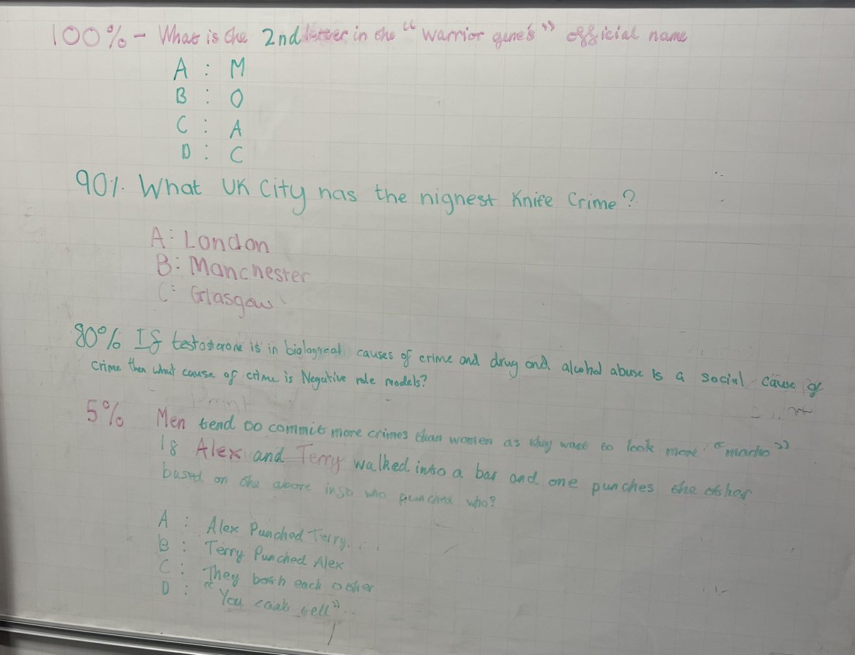 The fabulous S3’s created their own crime and law 1% club! How far can you get? 👏🏻💯