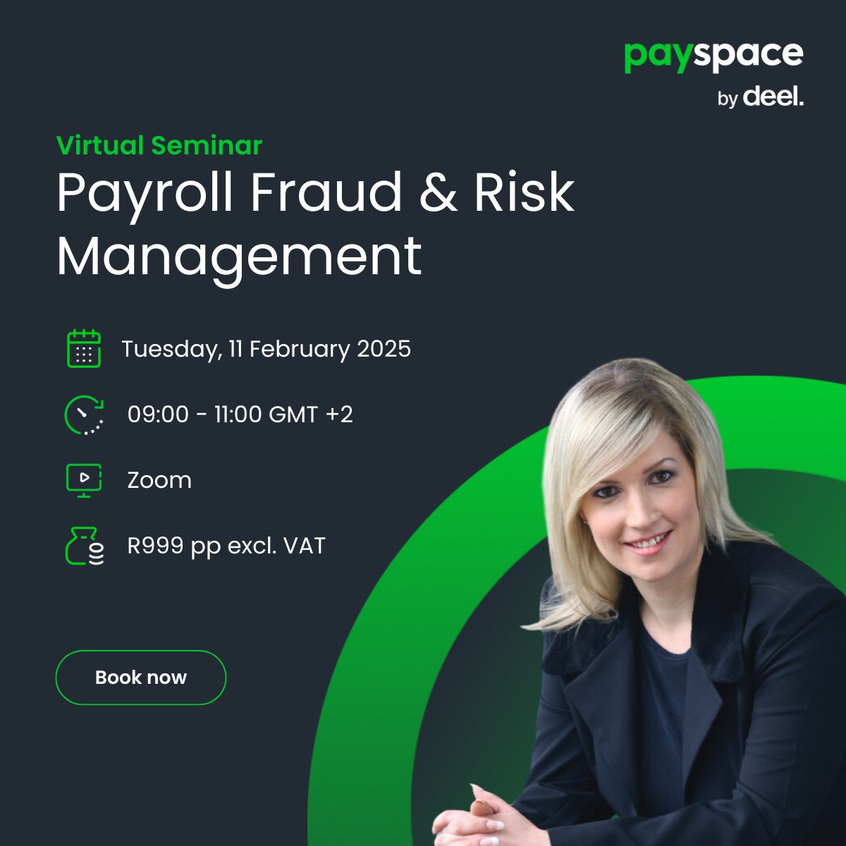 Protect your business from Payroll Fraud. Join our seminar &amp; learn to: ✅ Prevent fraud risks ✅ Implement security controls ✅ Recover from incidents. 
Register: zurl.co/oVUHy