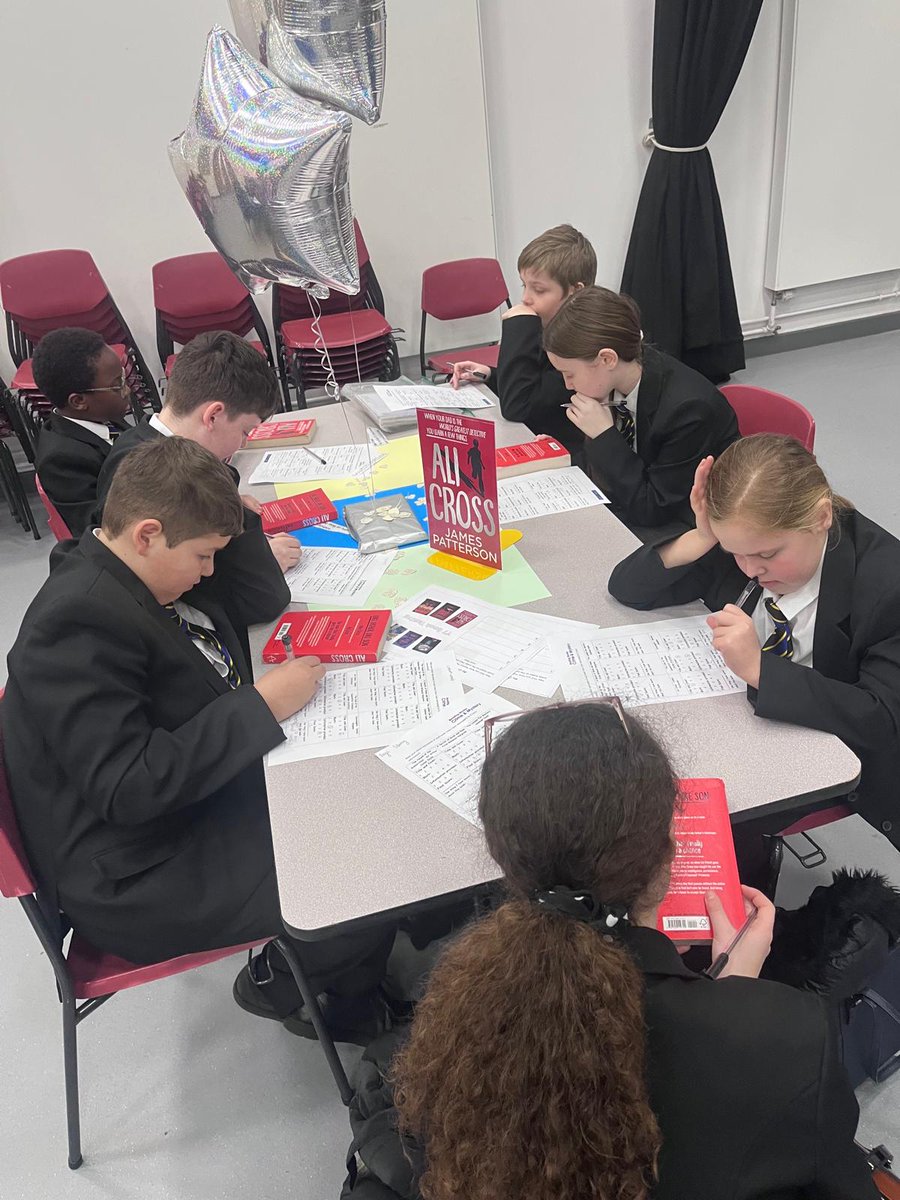 What a fantastic reading routes term 2 launch for Y7-Y9 today! Thank you to our reading team for organising such an engaging event!