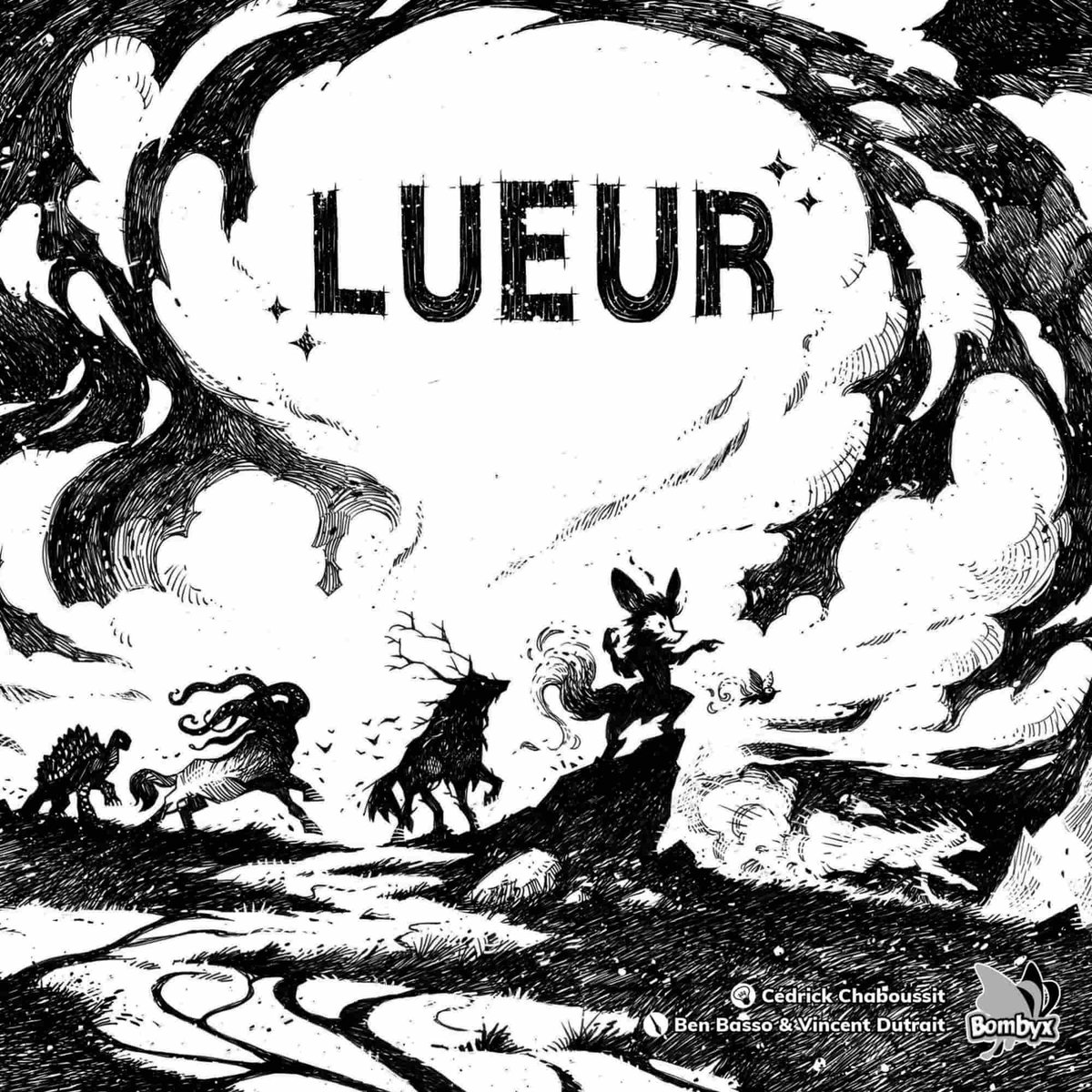 Penthragore's tweet photo. #52Semaines52Jeux2025
#100Themes52Jeux2025

Semaine 02- Lueur
Thèmes :  
 
07- Compagnon/Acolyte
18- Blanc / Noir
82- Iubar (Éclat de Lumière)

#J2S #JdS #Jeu #JeuDeSociete #boardgames #52Semaines52Jeux #100Themes52Jeux https://t.co/UHlfYsgD4w