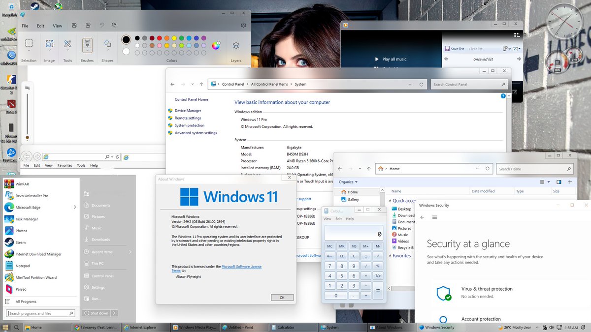 Windows 7, 8, 10, &amp; 11… all in one? Almost! 🤯 A nostalgic mashup you can’t miss! 🖥️✨

#Windows11 #Windows #Microsoft