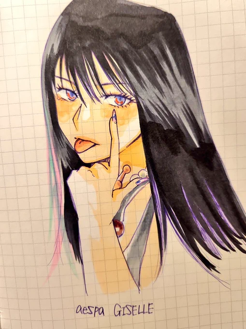 今日のイラスト! コピックの感覚を取り戻してきた