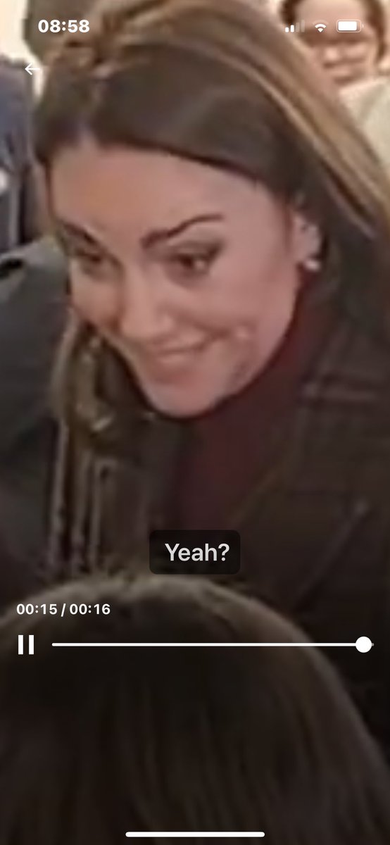 When thanking your doctor goes down as a work event 

#KateMiddleton