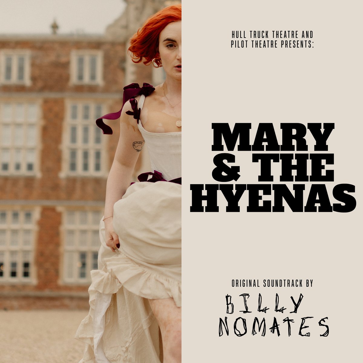 HullTruck's tweet photo. 💽 OUT NOW!

The album by Billy Nomates (Tor Maries) and Mary And The Hyenas ( Original Soundtrack ) is now available to listen on all digital platforms worldwide.

#Hull #HTT #MaryAndTheHyenas #Drama #Feminism @pilot_theatre @invadarecords  #AlbumRelease #WorldPremiere https://t.co/lLdLmOgPyL