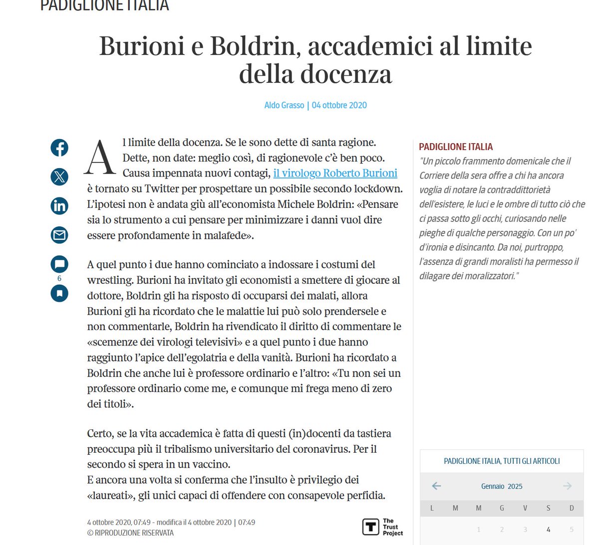 Roberto Burioni tweet media