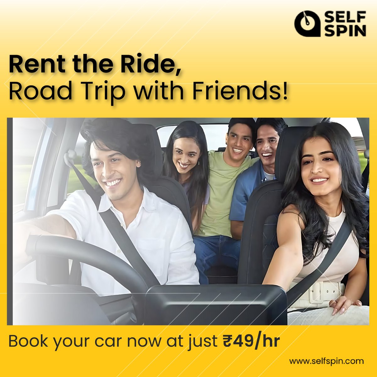 SelfspinM's tweet photo. From dates to road trips, we drive your moments. 🚗✨

Visit us at https://t.co/QLib0P7y6T for Rides that match your plans, big or small. 🏞️✨

#SelfSpin #SelfDrive #CarRental #BikeRental #Pune #Bangalore #Amritsar #Chandigarh #CarHire #Cars #PuneCars

[selfspin, car rental] https://t.co/96IetAXcMd