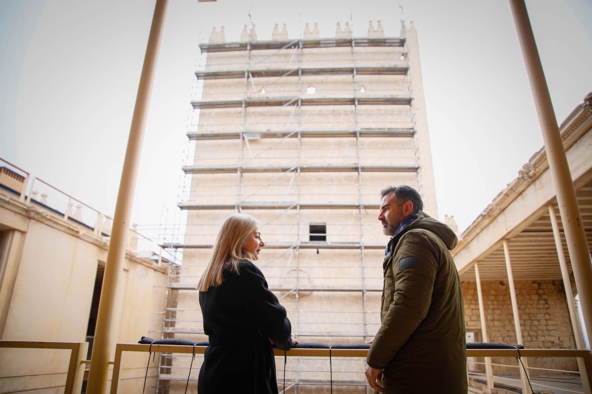 Patricia_Pozo_'s tweet photo. La próxima actuación que vamos a acometer en el Castillo de Vélez-Blanco es un hito.

Junto a @RamonFPM, anunciamos que la @AndaluciaJunta va a reconstruir el patio de este monumento excepcional a partir del atrio original expuesto en el @metmuseum con una inversión de casi 4M€. https://t.co/QVlY7nxZId