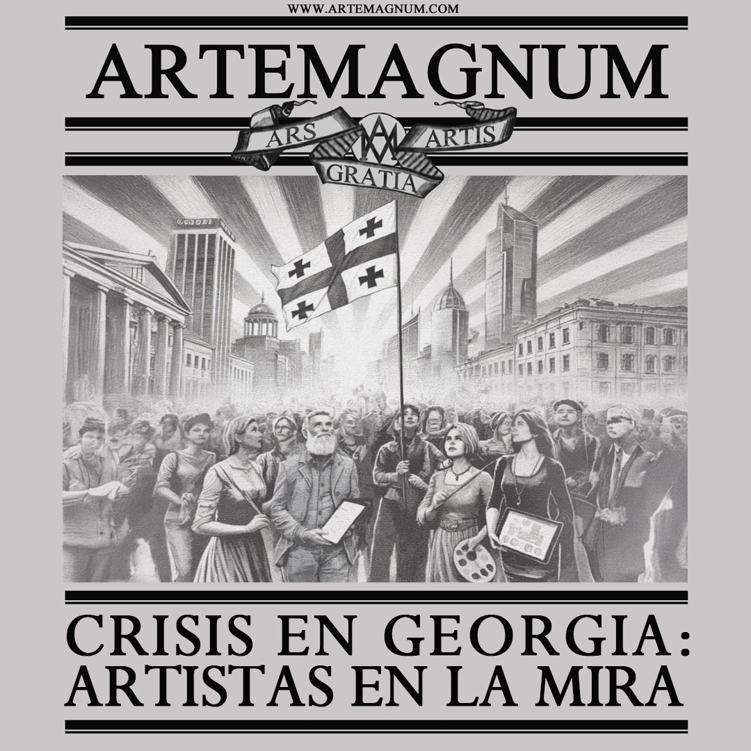 "Los artistas georgianos han emergido como voces críticas contra lo que perciben como un creciente autoritarismo"

📖 Lee el artículo completo en artemagnum.com
