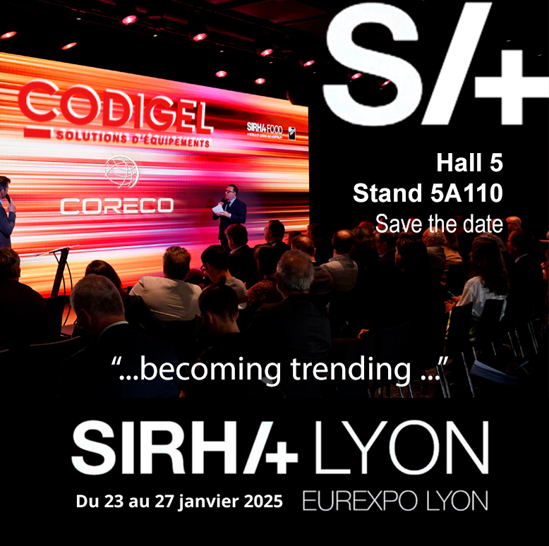 Orgullosos una vez más de poder compartir el espacio profesional del sector con nuestro socio para territorio francés CODIGEL.
La próxima semana estaremos en Lyon de la mano del experto equipo comercial que nos acompaña en el día de día del mercado francés.