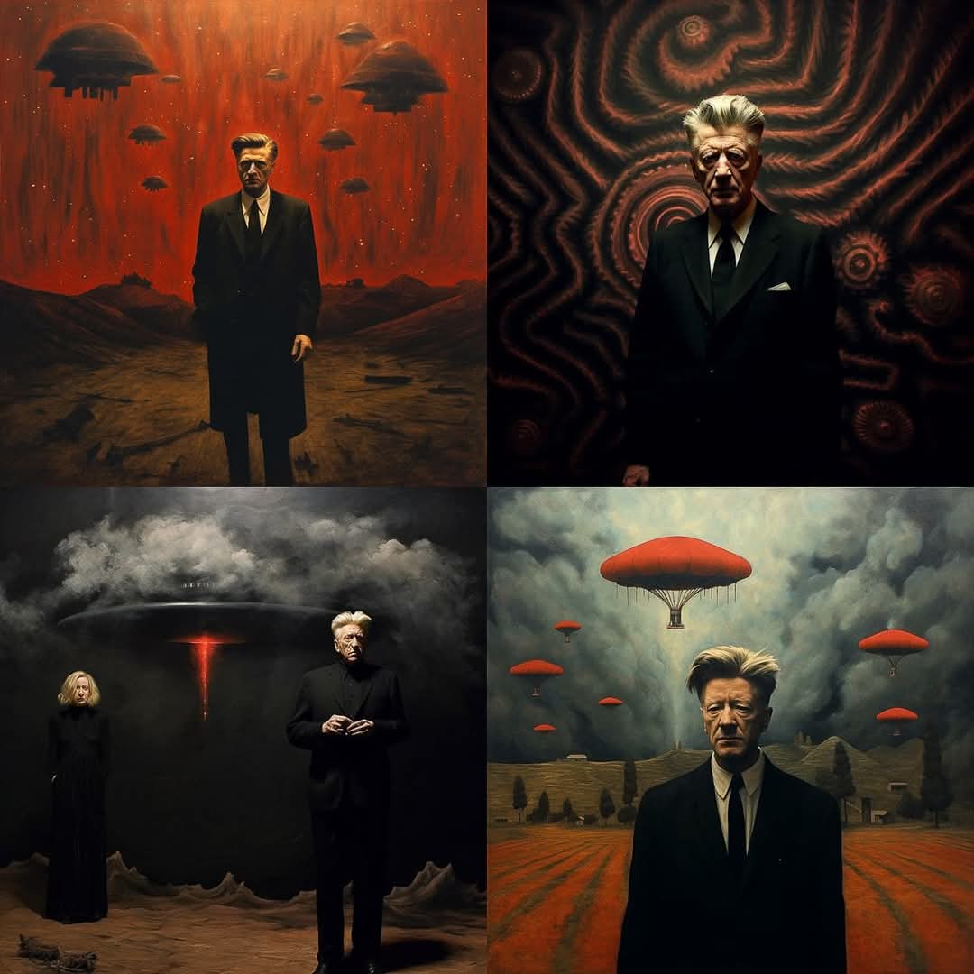 ispimi's tweet photo. Maestro del surrealismo,de lo onírico,removias la realidad con tus perturbadoras imágenes, y una atmósfera única nos envolvía en el compendio del misterio del alma de sus personajes, inquietantes y oscuros. Es difícil definir todo lo que conllevaba su creación. DEP David Lynch. https://t.co/CIRnjbyRBY