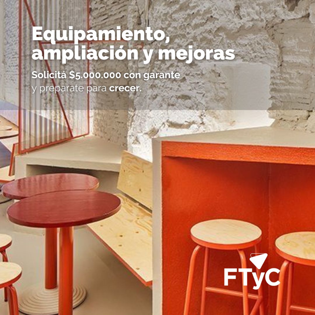 FTyC_Mza's tweet photo. Si necesitás comprar equipamiento, ampliar o refaccionar tu comercio, tenemos una línea de crédito destinada a ésto.
▶️Tasa: desde 18,79% Micro hoy
▶️Devolución: 5 años
▶️Plazo de gracia: 1 año
▶️Pedí hasta $5 millones con solo un garante
#Esfacil
👉https://t.co/7yJMBl6tHu https://t.co/iHsvQD3n8k