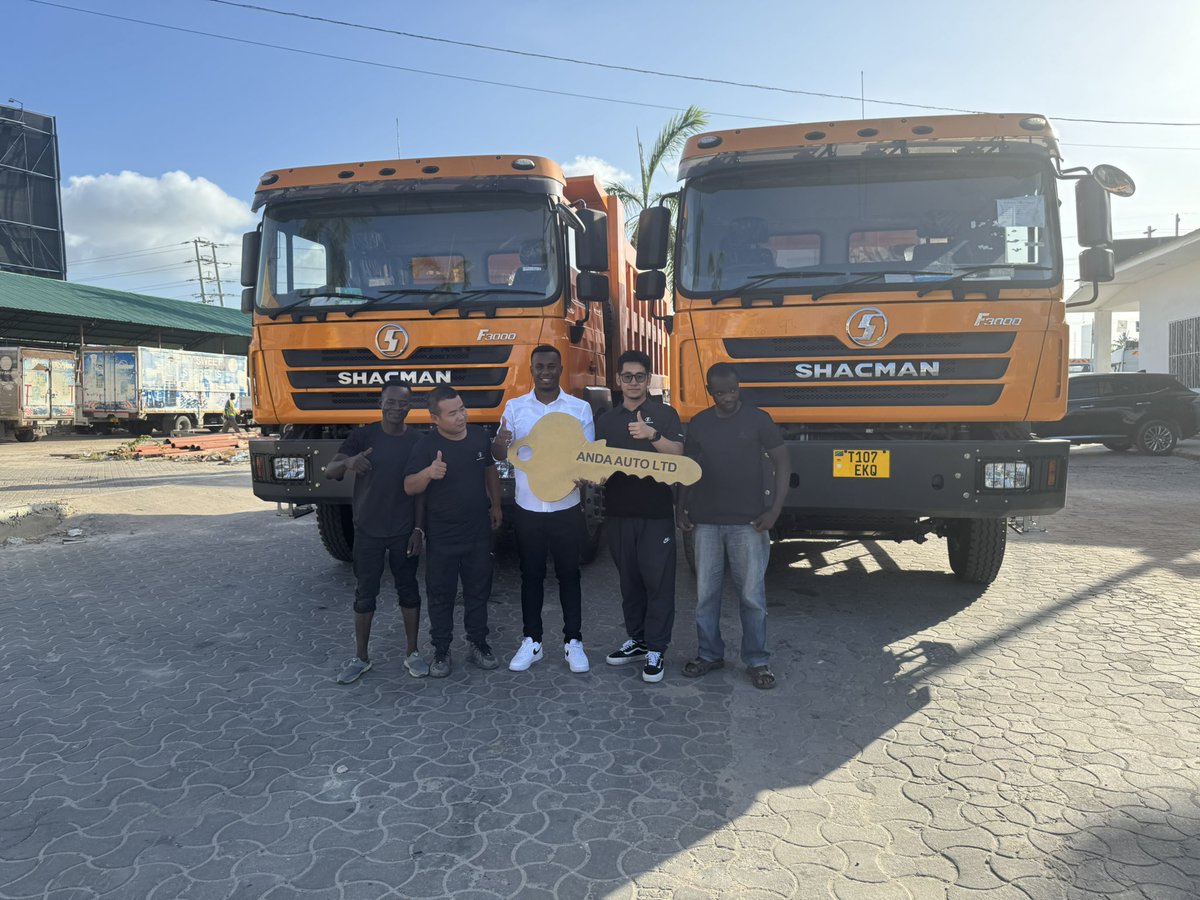 saeedcabdalla's tweet photo. 🚀 What a fantastic start to the year at @KusiniGateway  🚀 

We are excited to announce the acquisition of two more brand new Shacman F3000 trucks from ANDA AUTO TANZANIA LTD! This addition brings our fleet to a total of 27 trucks, positioning us to better meet the needs of our clients and tackle new challenges head-on.

The Shacman F3000 trucks are celebrated for their durability and efficiency, allowing us to enhance our logistics capabilities. With these trucks, we can further improve our service delivery, ensuring timely and secure transportation of goods while driving operational excellence.

Investing in our fleet means we can better serve our customers, meet increased demand, and contribute to the economic growth of our region. 🚀

#KusiniGateway #ShacmanF3000 #FleetExpansion #Logistics #Transportation  #NewBeginnings #Mining 
#Graphite #Tanzania #KGIP #IndustrialMaterials