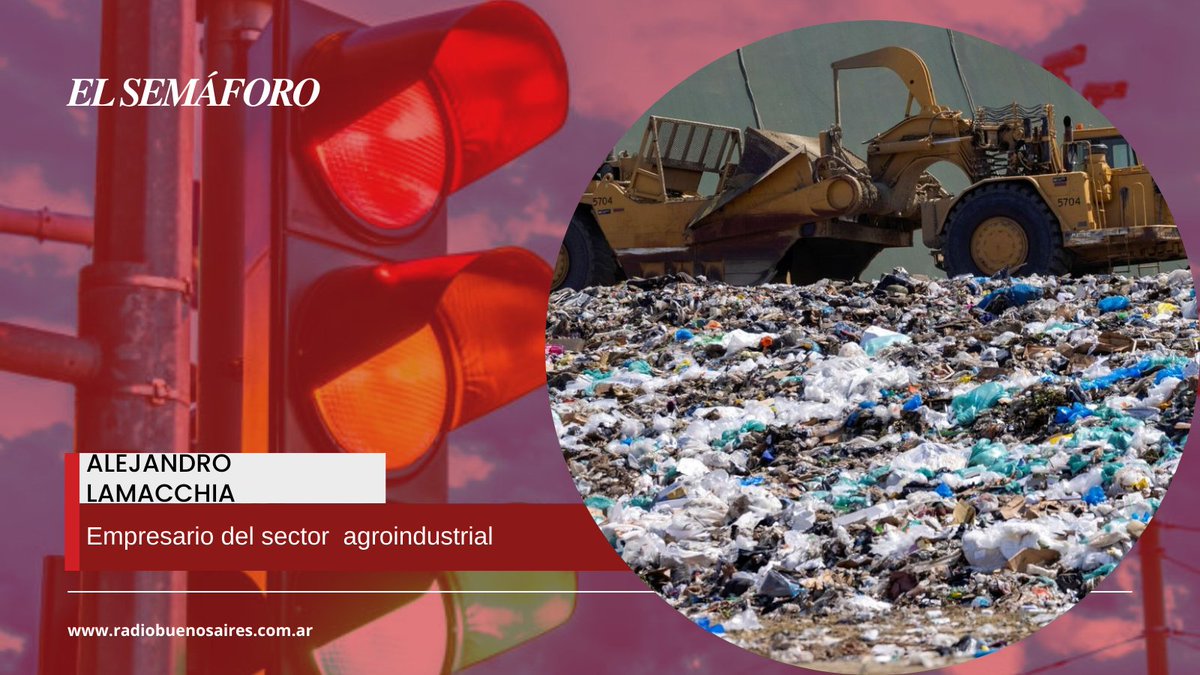♻️"La gestión de residuos es clave para la sostenibilidad"

🎙️Alejandro Lamacchia, empresario del sector agroindustrial 

📻#ElSemáforo #AM1350