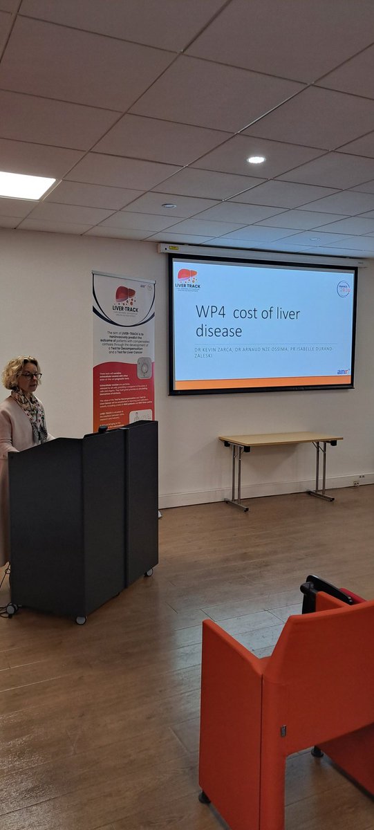 livertrack's tweet photo. ▶️ A real pleasure to hear Professor Durand Zaleski discuss the medical-economic costs and what will be done in the RHU LIVER-TRACK project 💸💸
Looking forward to the upcoming developments!

 #LiverTrack #MedicalEconomics #RHU

@APHP
@RautouE @Inserm https://t.co/FUAebfPp0c