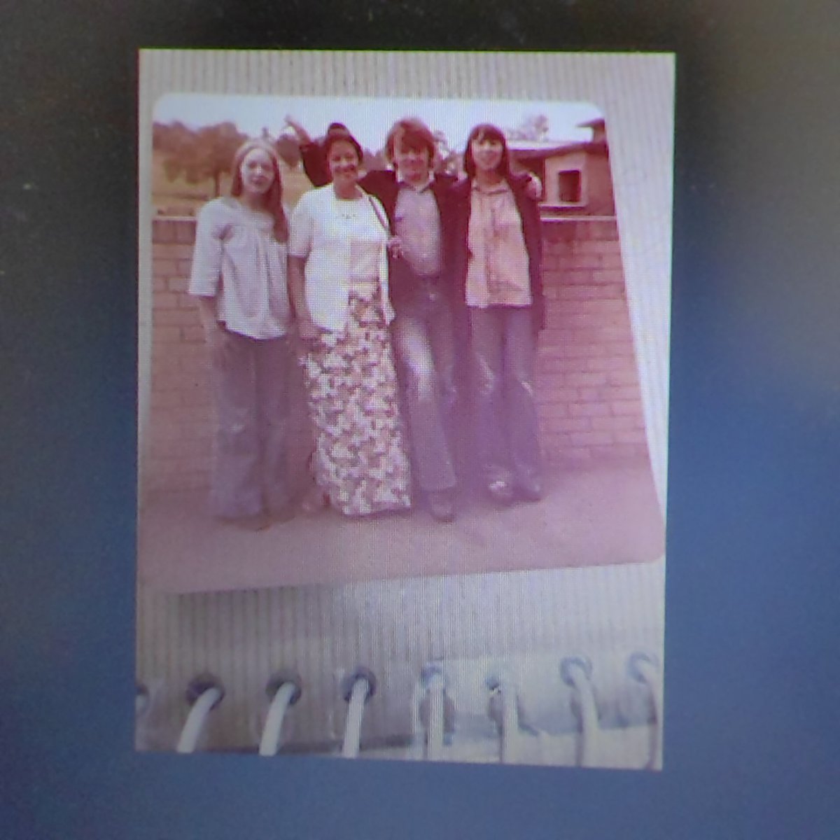 Every once in a while we get sent photos of Dulcie September that we have never seen before. This gem of a Pic was sent to us from England by Catherine Christian (nee McKerracher) who new Dulcie in the 70's...