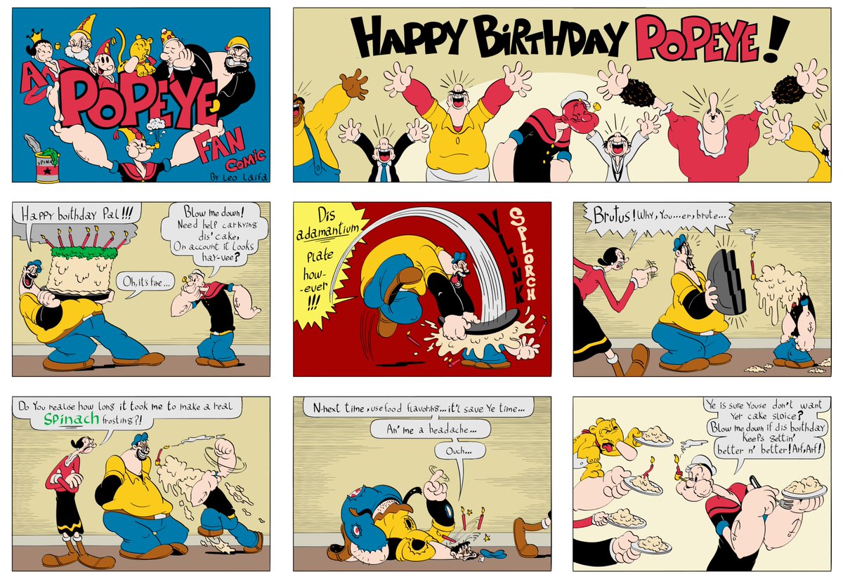 laifa_l's tweet photo. happy 96th birthday to the one eyed sailor! #popeye https://t.co/CMrmwN0SQ6