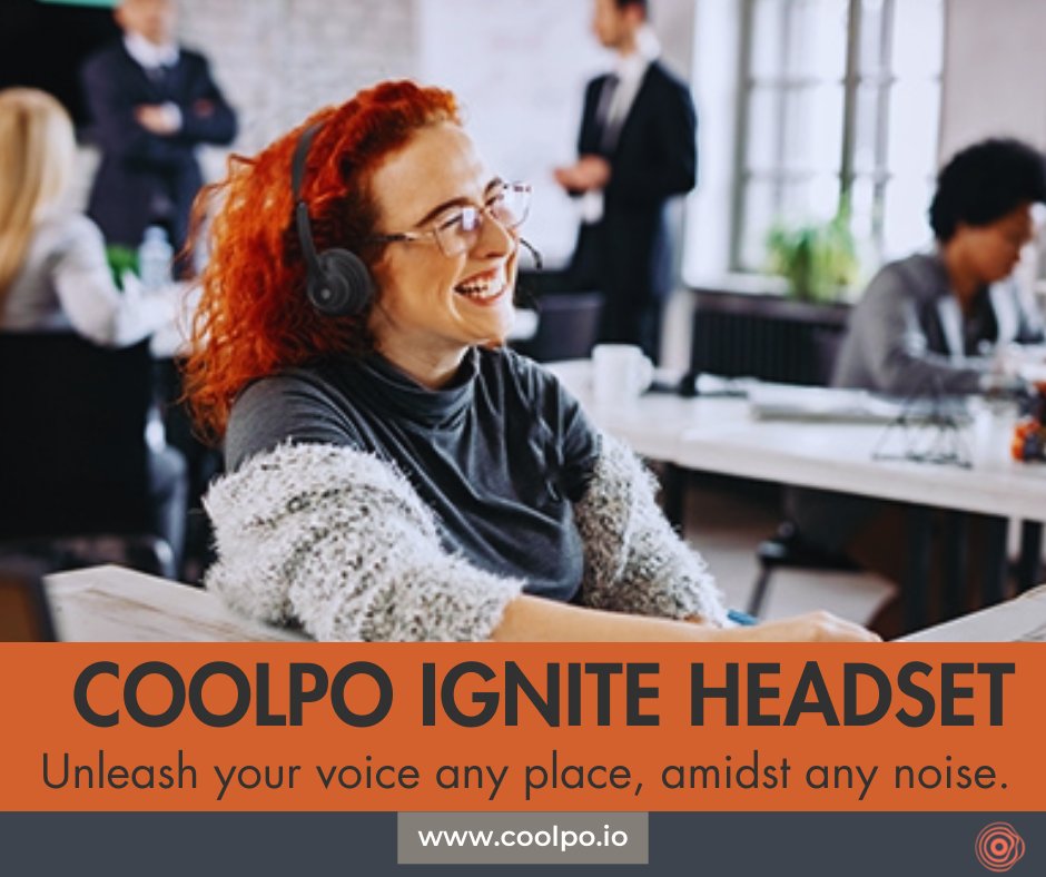 coolpo_'s tweet photo. Level Up your WFH experience with Coolpo Ignite Headset 🔥🎧

✅ Noise-Cancelling Mic: Superior Microphone AI-noise cancellation
✅ Long Battery Life: 40 hours + 1 hour Full Charge

Uncover More👇: https://t.co/cspYWxaFLj

#CoolpoIgnite #Tech #wirelessheadset #WFH #Freelance https://t.co/azvPG3muxZ