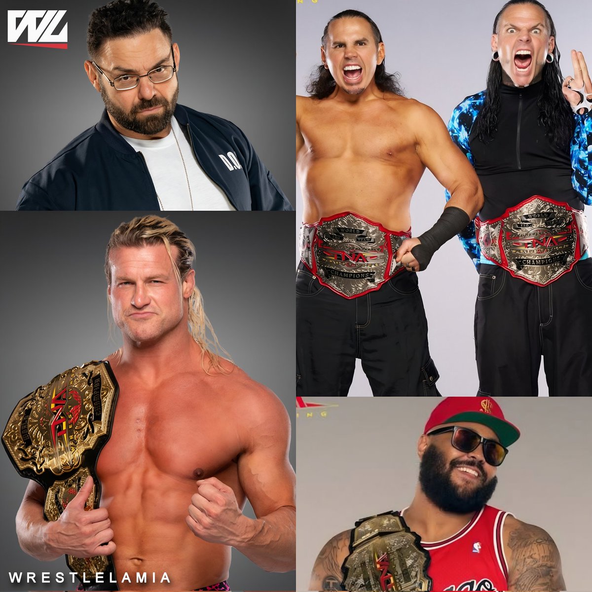 wrestlelamia's tweet photo. TNA Wrestlers coming back "home" to WWE 👀 https://t.co/IKFjYIvCJO