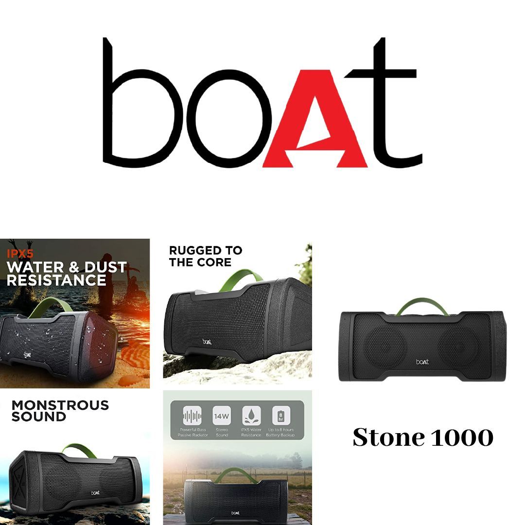sidcool0008's tweet photo. Experience crystal-clear sound with Boat Stone 1000! Perfect for all your adventures. #BoatStone1000 #SoundOnTheGo #WirelessSpeaker #MusicLovers #PortableSound #AdventureReady #TechGadgets #AudioExperience #OutdoorFun #MusicEverywhere @RockWithboAt https://t.co/0RaQ9Uyit3
