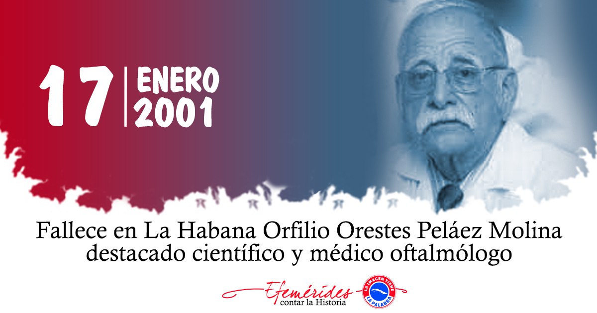 📅 Efemérides 17 de enero #CubaPorLaVida.