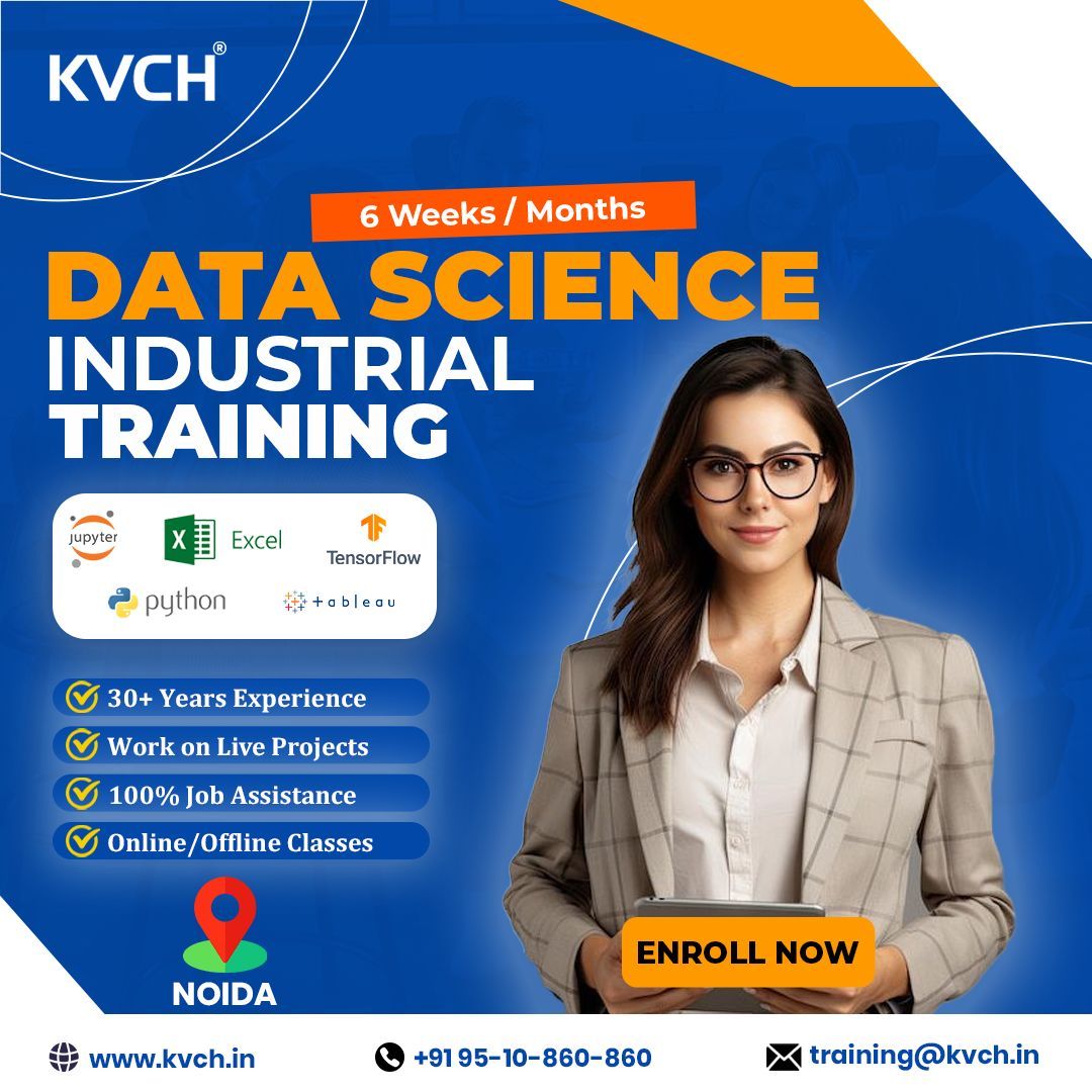 kvchnoida's tweet image. 🌟 Unlock the Power of Data with KVCH’s Data Science Industrial Training! 🚀
#DataScience #MachineLearning #PythonForDataScience #DataAnalytics #PowerBI #Tableau #SkillDevelopment #CareerSuccess #IndustrialTraining #KVCHExperience #TechCareers #FutureSkills #SuccessJourney