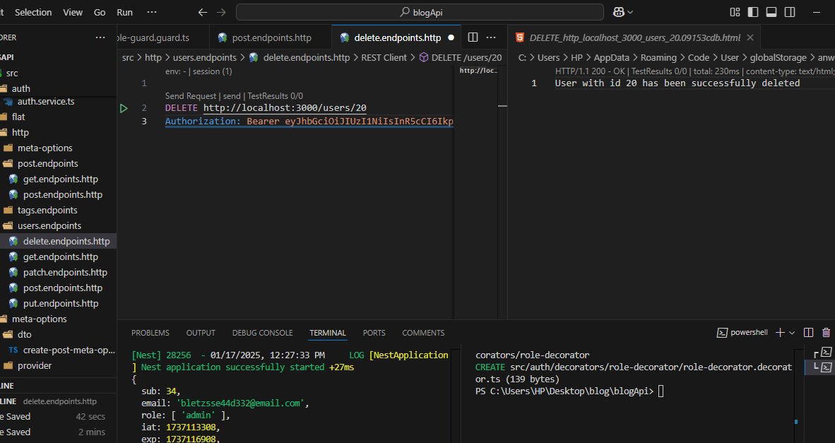 IbrahimOlufunbi's tweet image. Day 61/100:
Today I focused on:
✔️ Implementing Role-based guards for Admin &amp;amp; Users
✔️ Automatically assigning a default role during user creation
✔️ Secured delete endpoint to allow only Admins to delete users
#NestJS #BackendDevelopment #RoleBasedAccessControl #100DaysOfCode