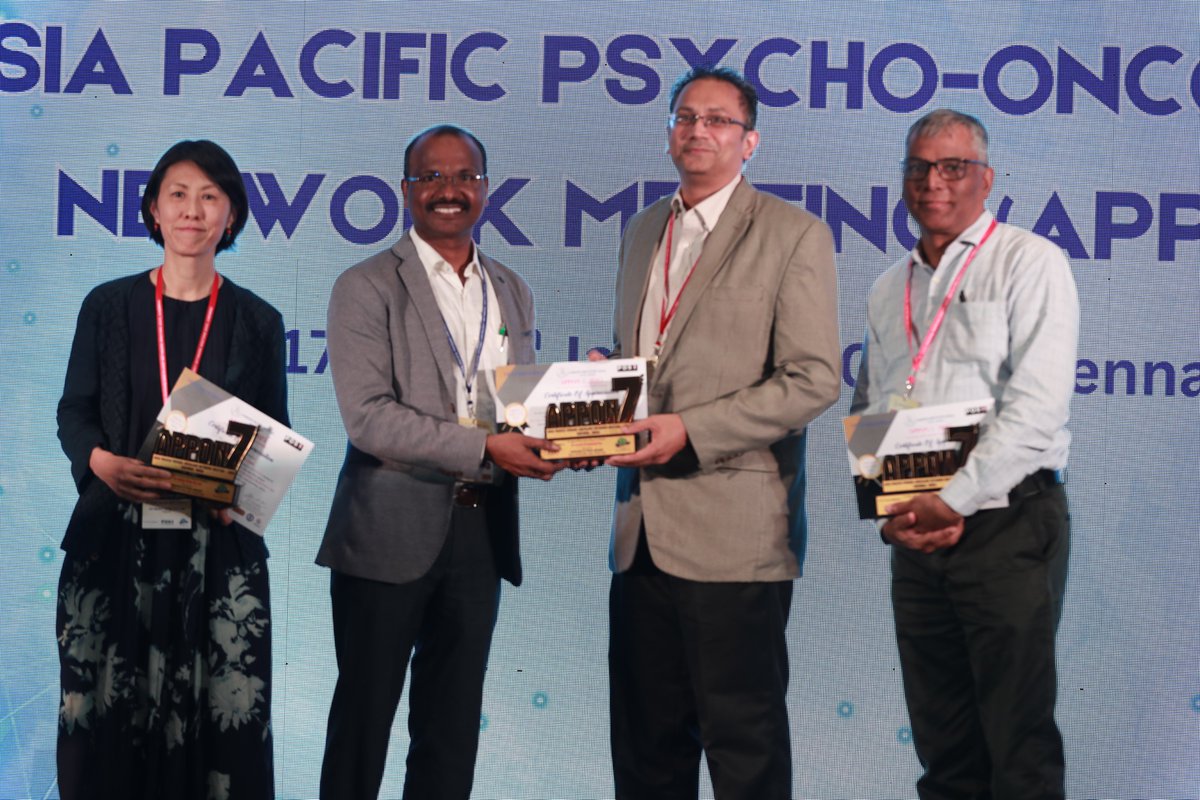 Surendran0510's tweet photo. An insightful session at #APPON7 on understanding &amp; addressing the emotional impact of cancer recurrence.
Thank you to all for an engaging discussion! 💙
#Psychooncology #CancerCare #MentalHealth #Survivorship #APPON7 #APPON72025 #APPON7INDIA https://t.co/BzUIW6N6YG