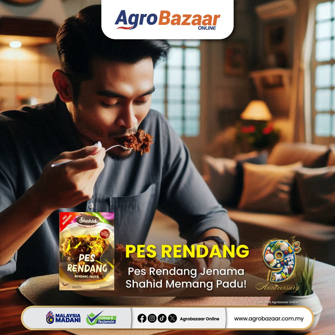 🔥 Tampil Padu dengan Pes Rendang Shahid! 🔥

Nak rendang yang sedap, mudah, dan penuh rasa? Pes Rendang Shahid adalah pilihan tepat untuk anda! 😋