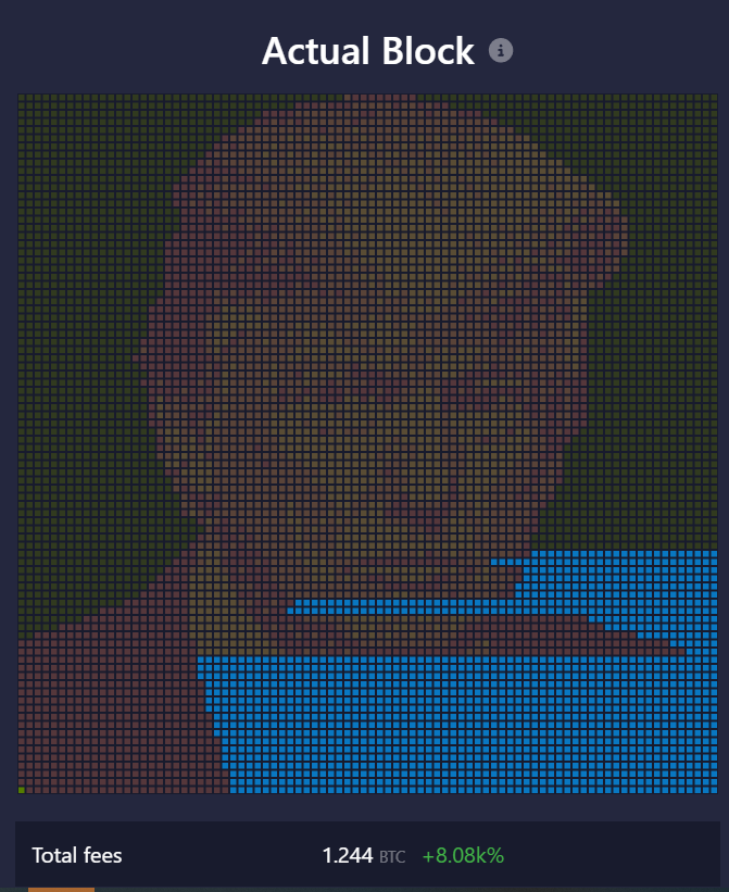 Immortalized on the BTC blockchain, <a href="/realDonaldTrump/">Donald J. Trump</a> . History written in blocks.
By <a href="/MARAHoldings/">Moved to @MARA</a>