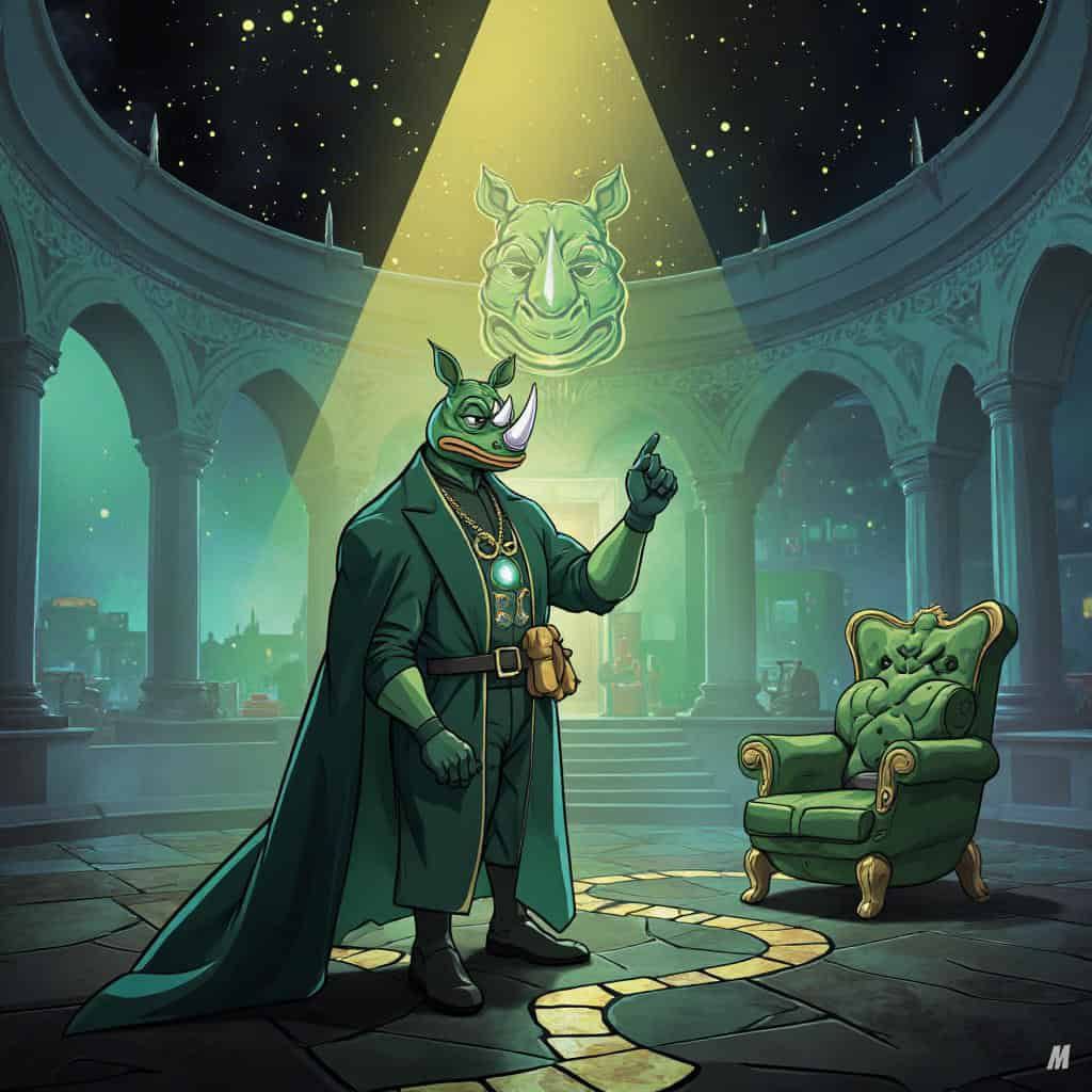 Trump’s comeback is imminent, markets are heating up, and $Ronnie is charging stronger than ever. 🦏🔥

The memes write themselves, the pumps are brewing, and the rhinos are leading the charge.

Let’s build, shill, and ride this wave together. 🚀

#RonnieOnSolana