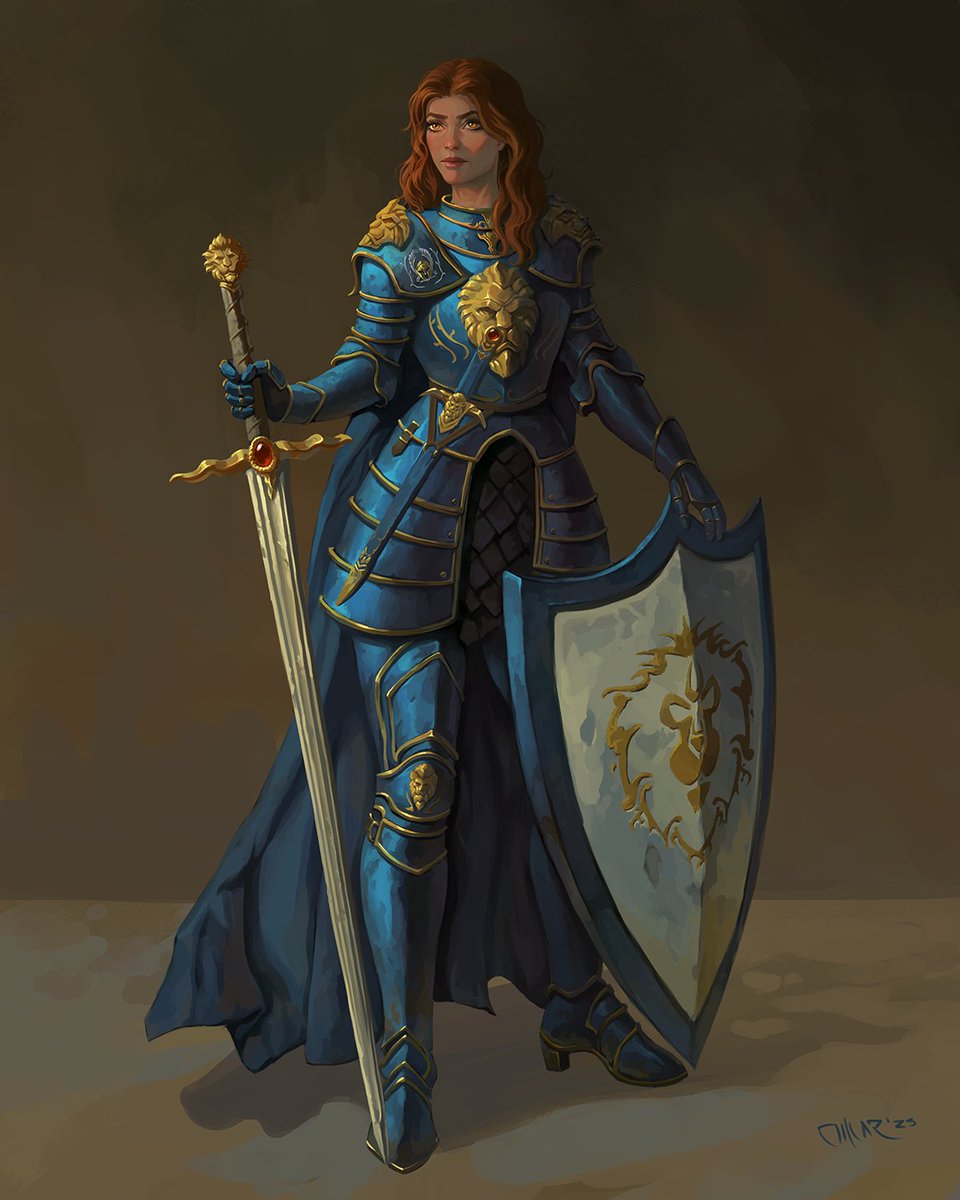 "Mathilda of Stormwind." - Commission.
#commission #commissionart #worldofwarcraft #wow #warcraft #stormwind