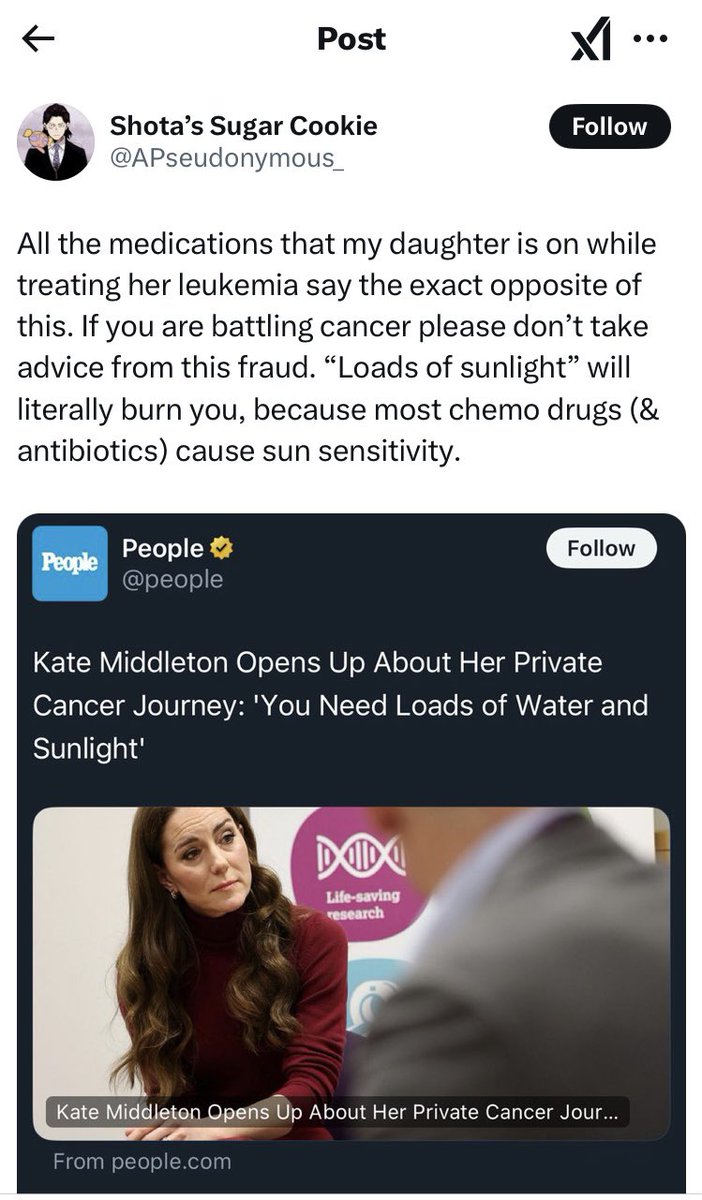 pushkin_thecat's tweet photo. @people Kate Middleton is slamming for spreading ‘misinformation’ about cancer! The problem with lying is keeping track of all the lies 🥴 #KateMiddleton #KensingtonPalace #precancerous #KateMiddletonNeverHadCancer https://t.co/IsraZ92kEn