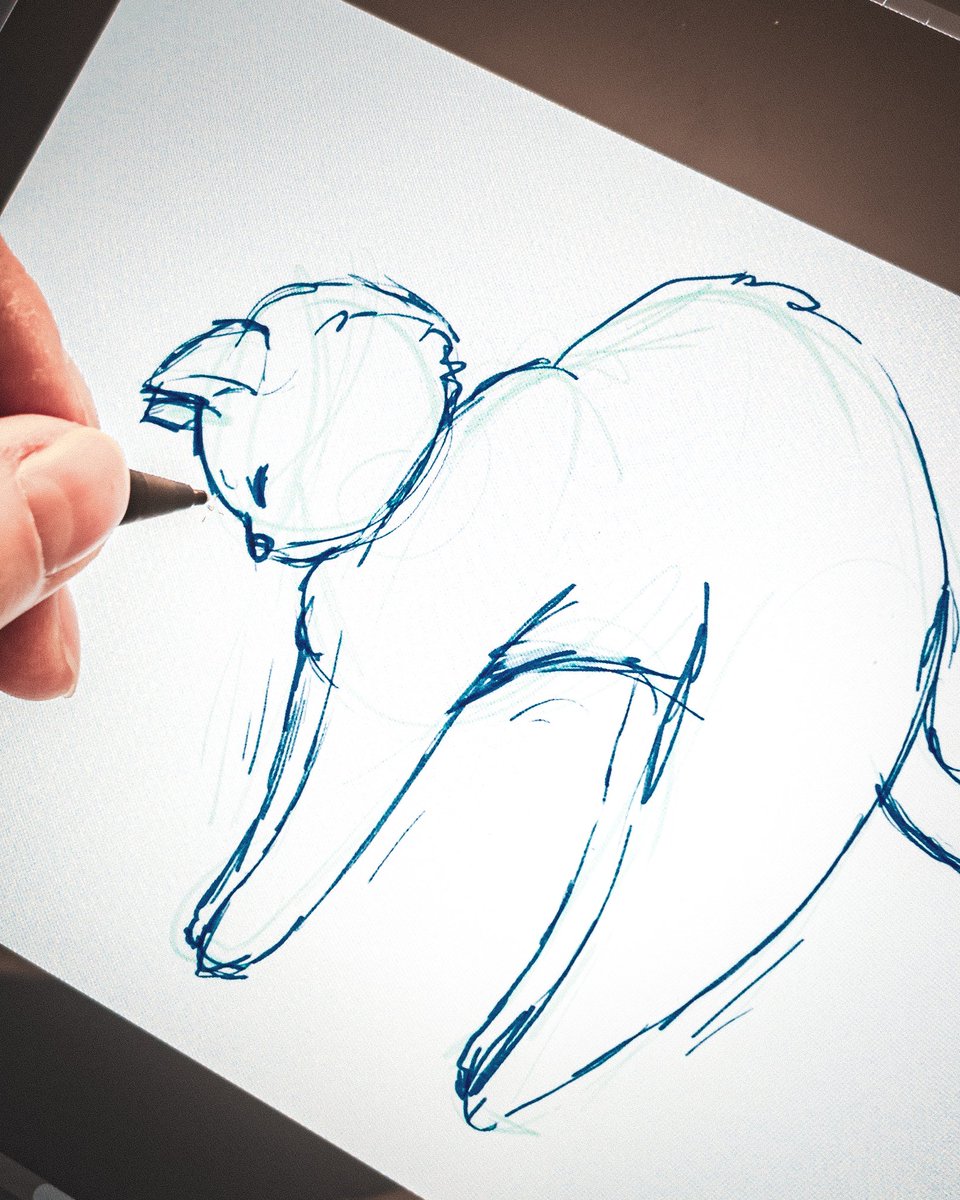 Jaaa ich weiß wieder Katzen-Content! Vergebt mir XD aber gibt's was süßeres als ne Katze die sich ausgiebig streckt?

Yeeaah I know again cat-content! Forgive me xD but is there anything cuter than a cat stretching itself?

*
*
*
*
*
#cat #artist #sketch #cute #germanmangaka #csp