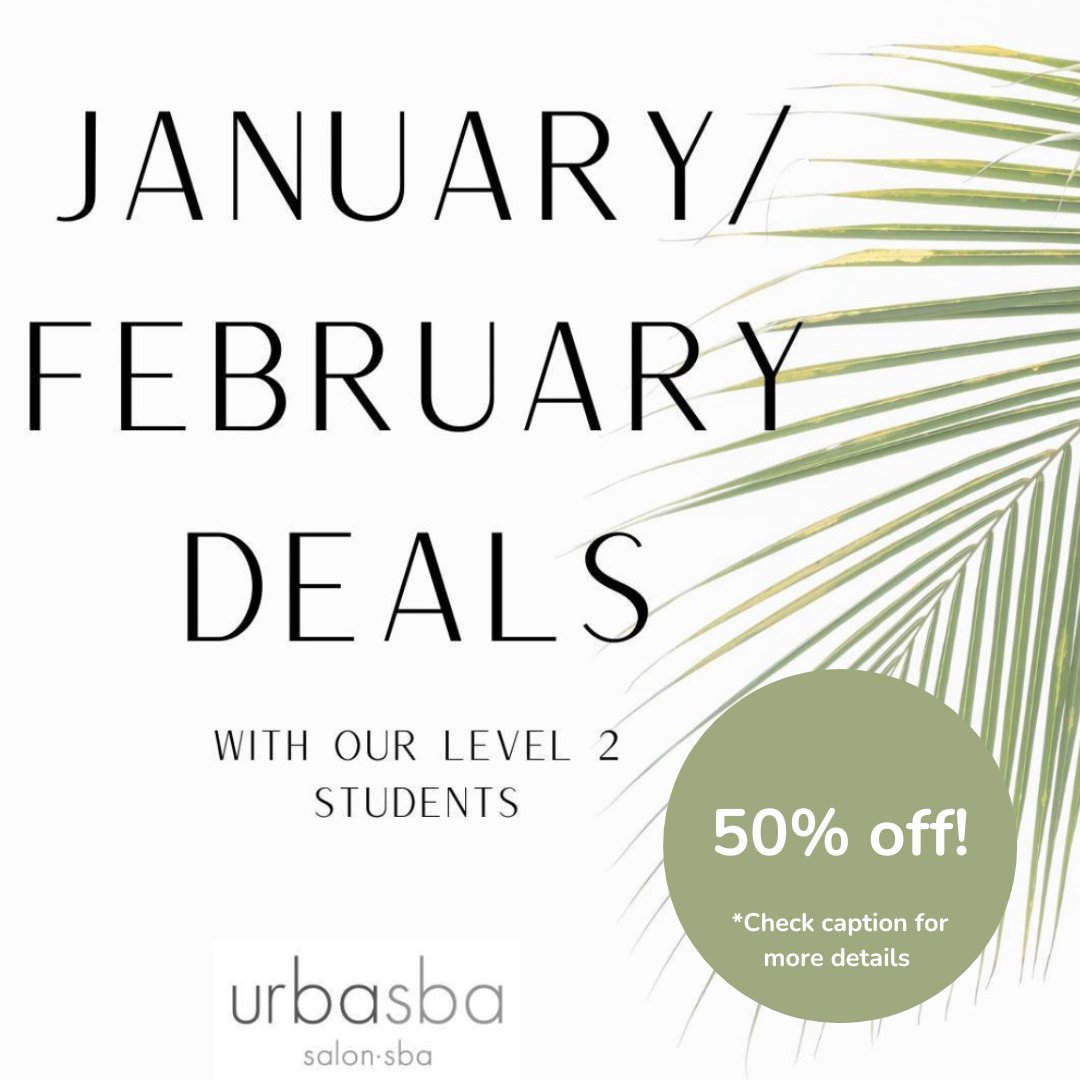 January / February offers!

Get 50% off Level 2 beauty treatments on Tuesdays and Thursdays

Call 02920 250 450 to book